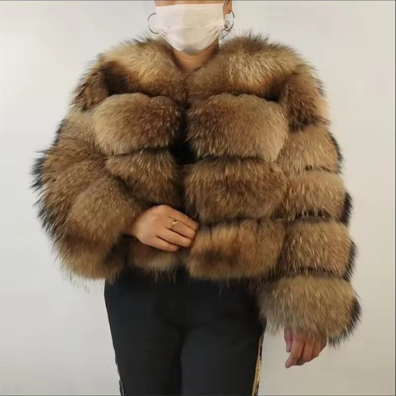 Новая осенне-зимняя шуба из искусственного меха, женские зимние роскошные куртки из искусственного меха, толстые теплые шубы