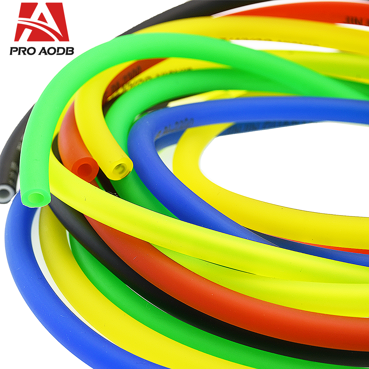 Motorcycle ATV Scooter 1M 3M 5M 10M Universal Carburetor Rubber Pip Temperature Resistant Hose Gasoline Pipe Color Oil Pipe High