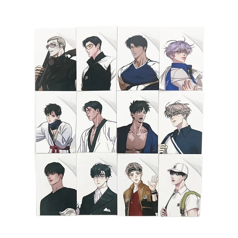 27 ชิ้น/เซ็ตเกาหลีมังงะการ์ด Lomo ตัวละครการ์ตูน HD Photocard แฟนคอลเลกชันการ์ด