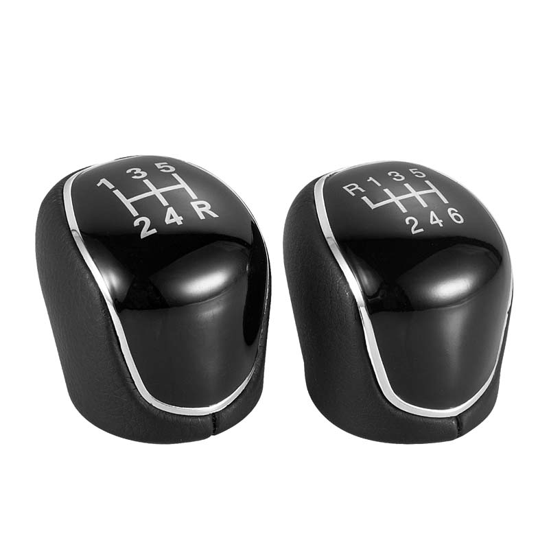 5/6 Speed Pookknop voor Ford Mondeo 4 Mk4 Focus S-Max C-Max Kuga Galaxy lederen Versnellingshendel Arm Headball Auto Accessorie