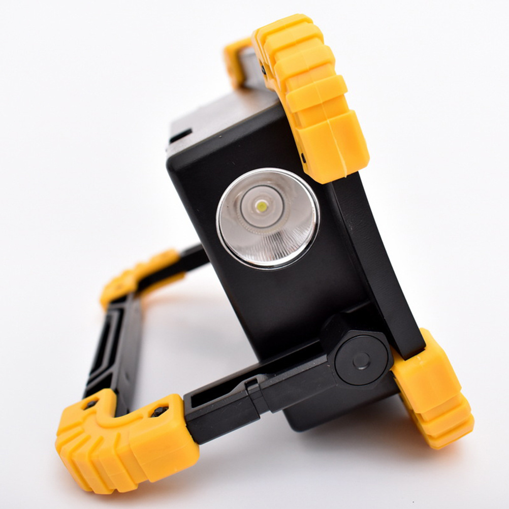Lampa robocza LED 20W z możliwością ładowania, reflektor COB do biwakowania, wędkowania, naprawy samochodów, oświetlenia awaryjnego na zewnątrz.