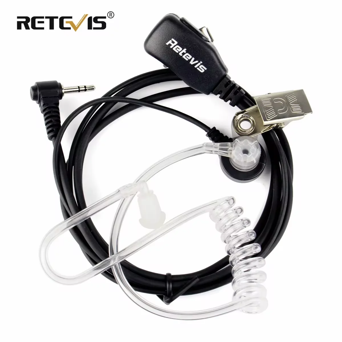 Retevis 1Pin Walkie Talkie Hörer PTT MIC Noise Reduction Headset Transceiver Für Motorola T270 T800 T100TP T100 Zwei-weg Radio