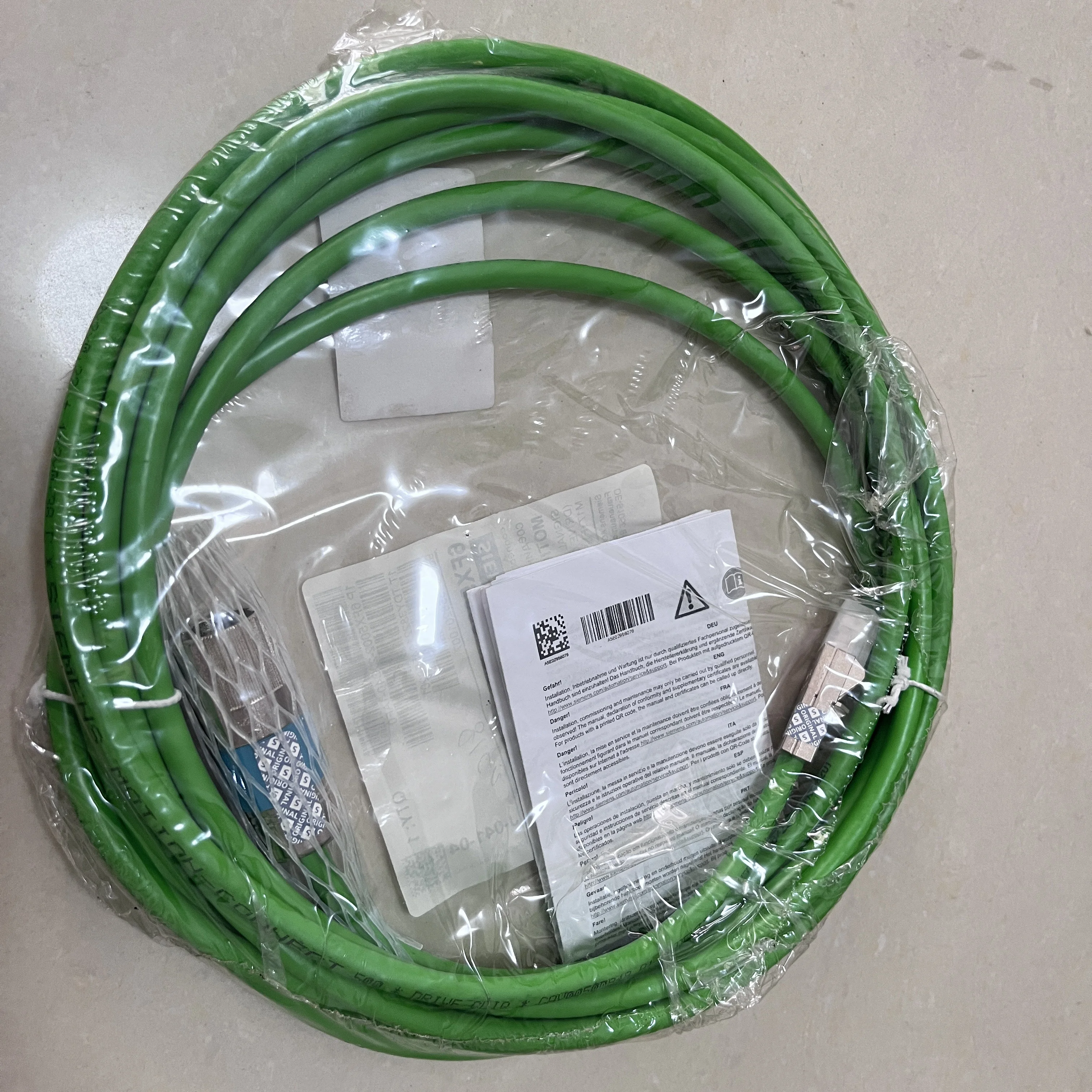 6Fx5002-2Dc40-1Af0 Siemens Encoder Line 828D Encoder Cable Signal Cable 5m