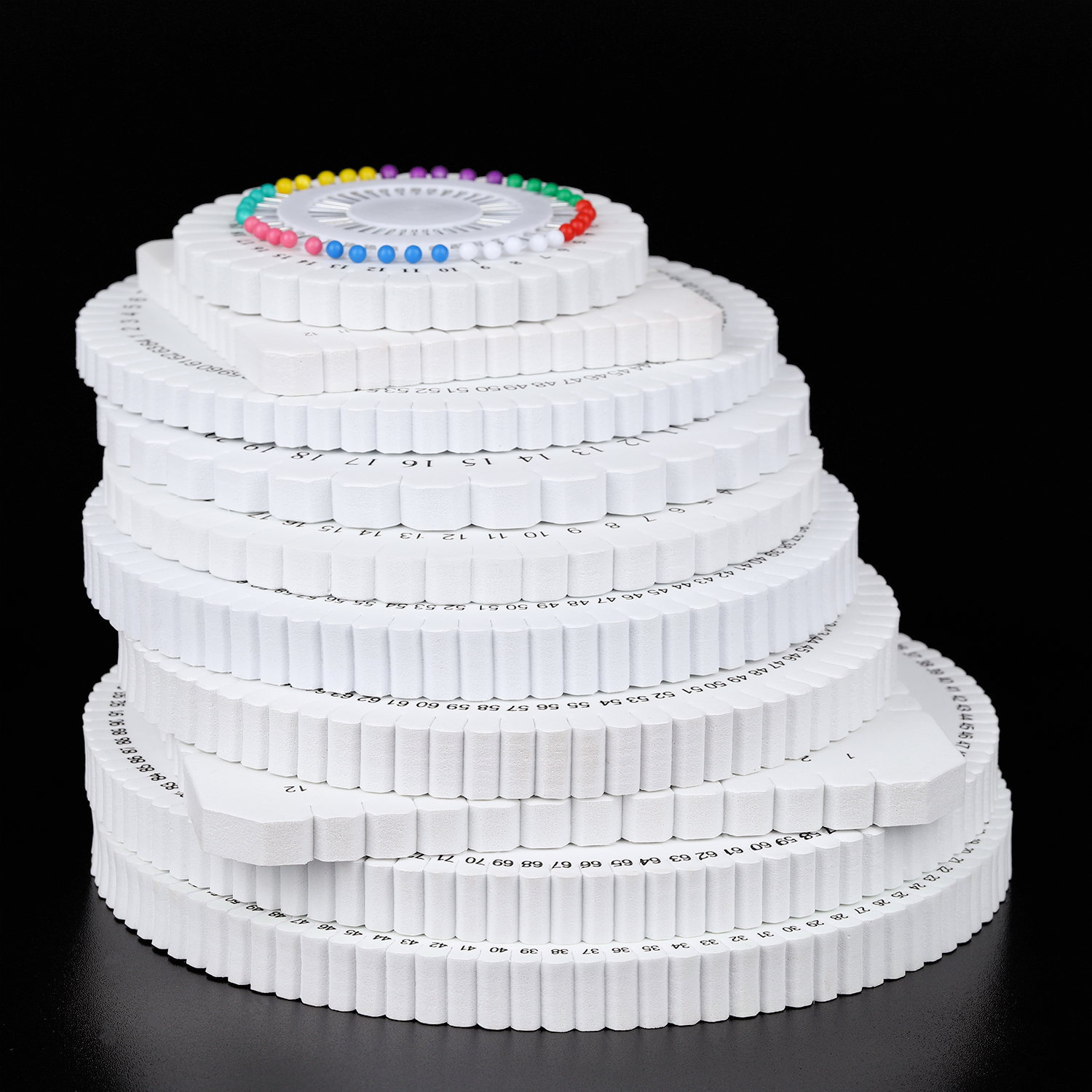 Braiding Disk รอบสแควร์ถัก Kumihimo Beading สายไฟถาด Braiding Braided แผ่น DIY สร้อยข้อมือ Loom ทอผ้าเครื่องมือ