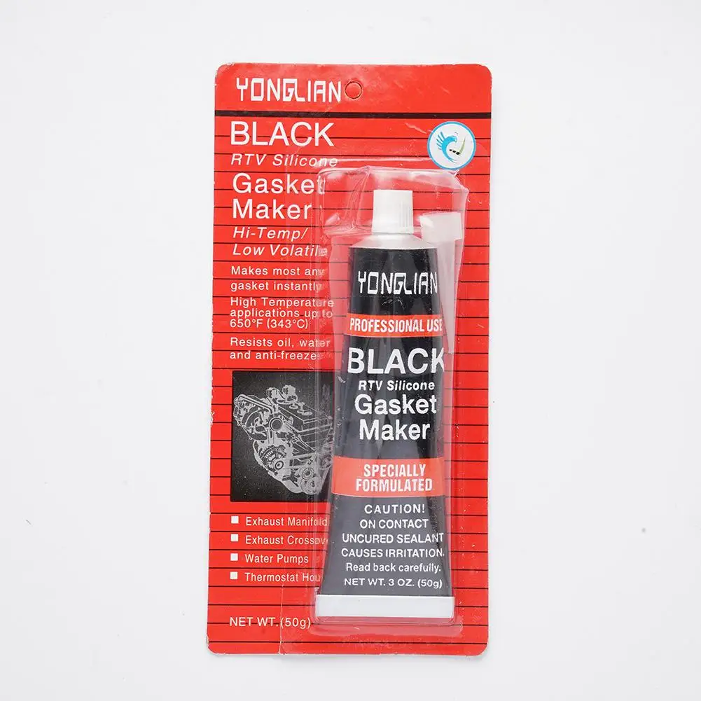 85g น้ํายาซีลแข็งรถยนต์ น้ํายาซีลเหลวเครื่องยนต์รถยนต์ ปะเก็นตัวถังรถยนต์ บํารุงรักษาฟรี เครื่องมือกาวป้องกันการรั่วไหลของน้ํามัน