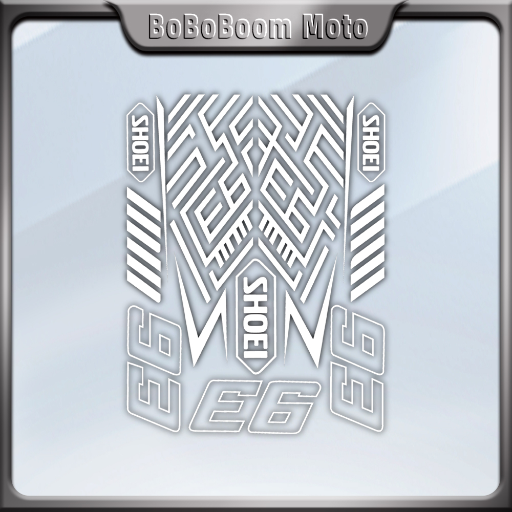 Para SHOEI pegatina para casco de motocicleta NO.93 calcomanía pegatinas de vinilo accesorios de modificación lente decorativa impermeable