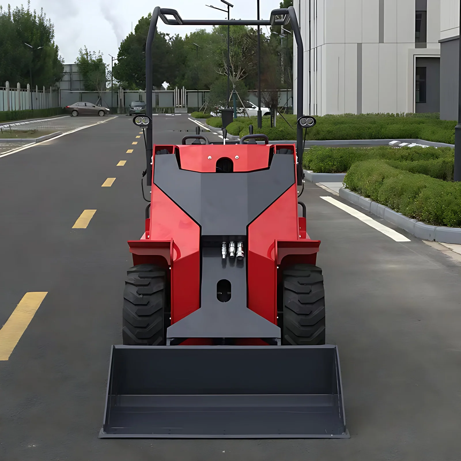 Wheel Skid Steer Loader Customized  Mini  loader Skidsteer  loader Front Loader  Free shipping Kubota EPA Euro V Small Loader