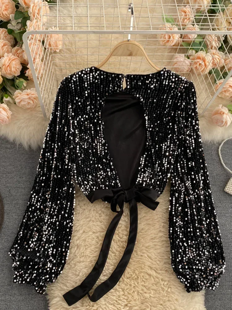 คนดังอารมณ์เสื้อ,หญิงฤดูใบไม้ร่วง,Niche Sense of Scheming,Hollow Halterสายรัด,เอวเสื้อสั้นGX1082