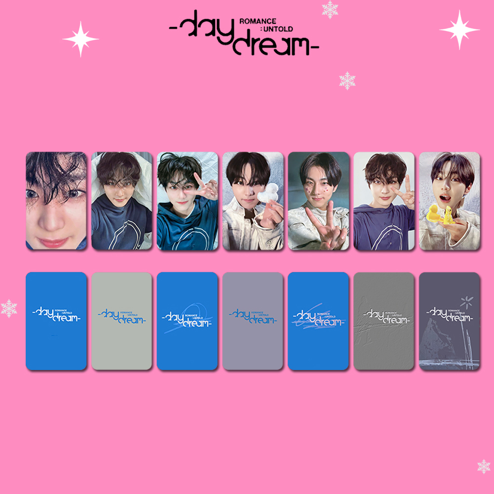 Kpop ボーイズアイドルワールドツアーアルバム ROMANCE DAYDREAM NO DOUBT SUNGHOON ロモカードフォトカードポストカードファンコレクションお土産グッズ