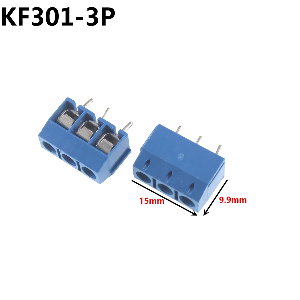 50/20 pz KF103-5.08-2P KF103-2P KF126 KF127 KF128 KF129 KF300 KF301 KF350 vite 2Pin 5.08mm perno dritto blocco vite 22-12A WG