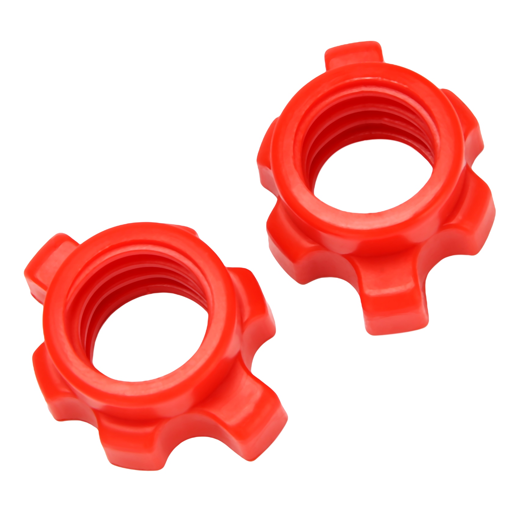 Dumbbell Spinlock Coleiras para Barbells, Rod Nut, Training Sports Acessórios, 8Pcs