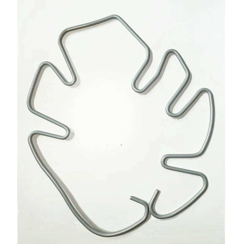 Monstera Shaped Plant Support Pole Sturdy Alloy Support Pile Easy Installation Decorative Plant Stand for Small Medium Plant