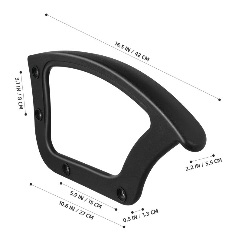 オフィスチェアのアームレストの交換,プラスチック製のサークルラック,周辺リング,ゲームアクセサリー,新品,2個