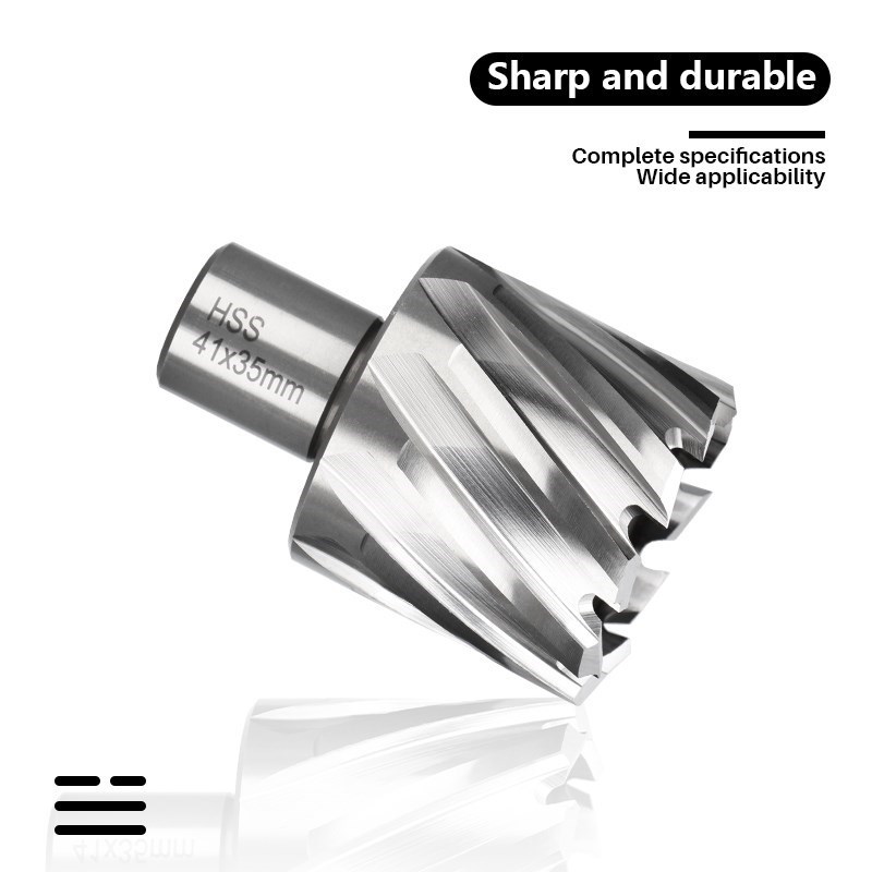 1 шт., коронка из быстрорежущей стали, 6-60 мм