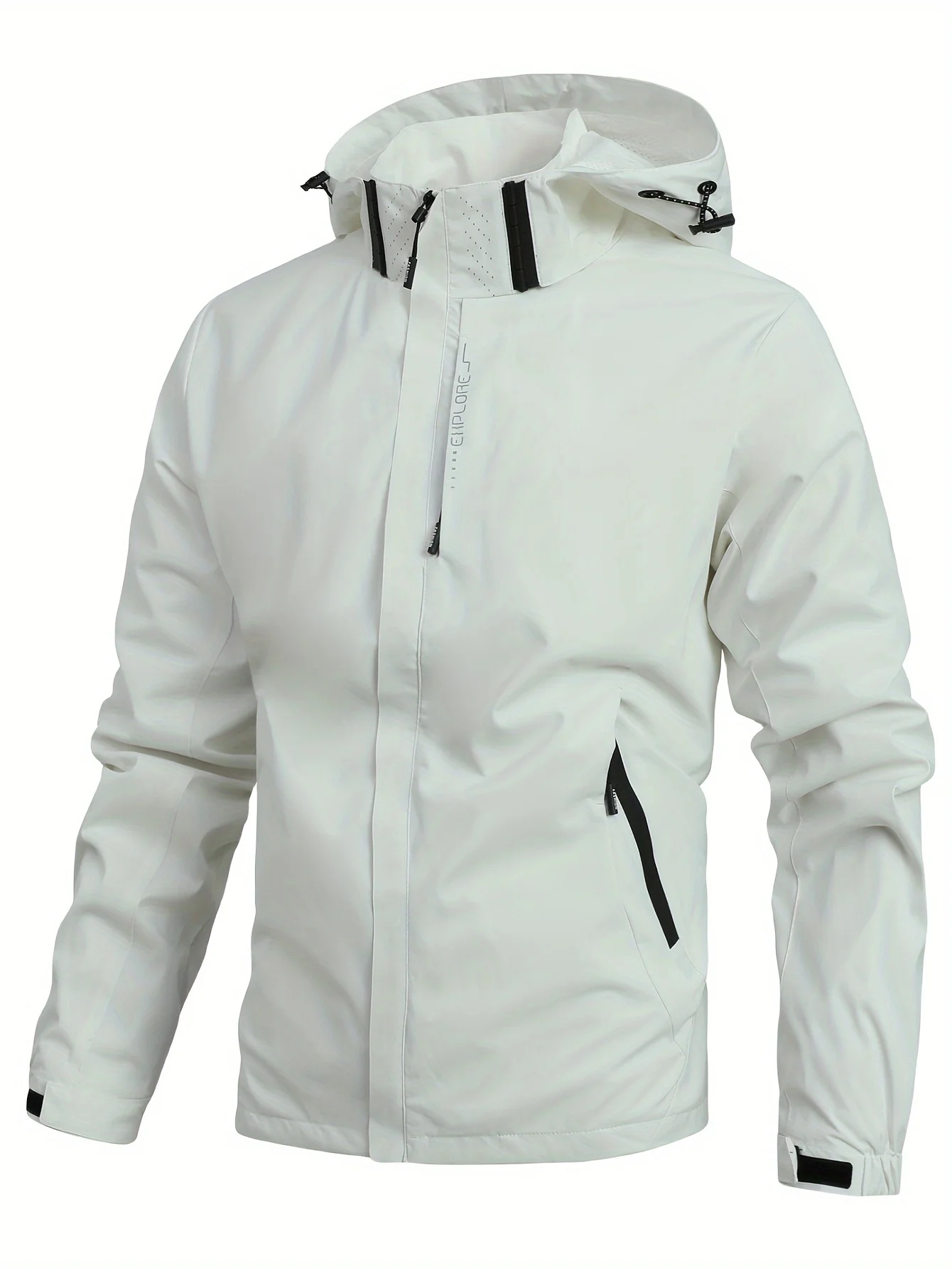 Wasserdichte Regenjacke für Herren, leichte Außenjacke mit Kapuze, Outdoor-Regenmantel, Wandern, winddichte Jacke, Klettern, Outdoor-Jacken