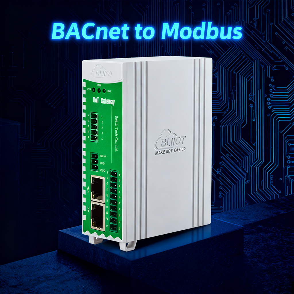 Convertidor de protocolo BACnet a Modbus HVAC IoT Gateway BL120BN