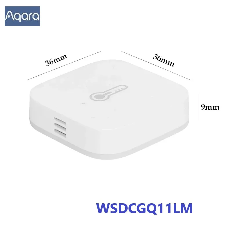 Sensor de temperatura Aqara Original, sensores inteligentes de presión de aire y humedad Zigbee, hogar inteligente para aplicación Xiaomi Home Homek