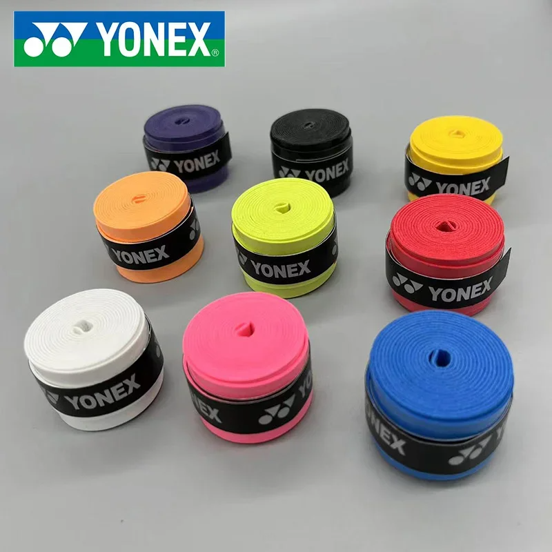 Yonex-テニスグラケットオーバーグリップ、テニスグリップ、ドライフィール、レクルストラップ、ハンドグルオーバーグリップ、滑り止めテンニフィッシンググリップ、72個