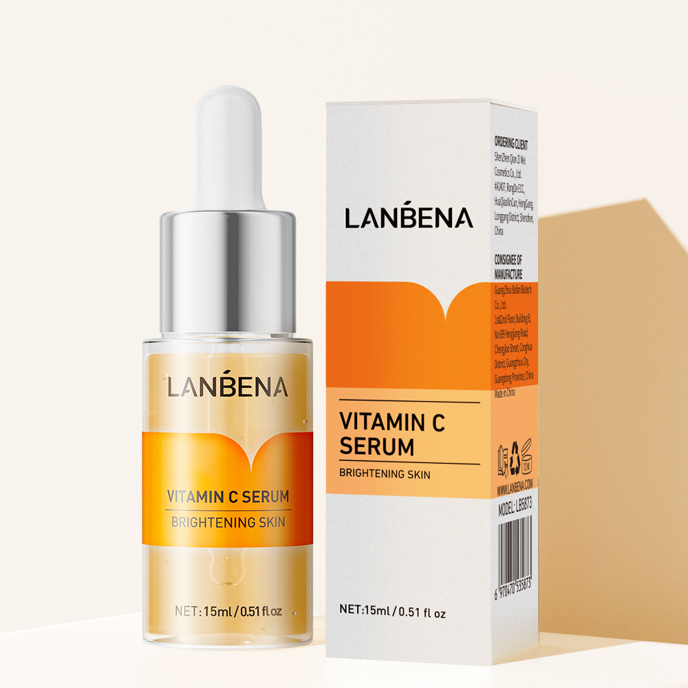 Lanbena Vc Serum Hydraterende En Verhelderende Vitamine C Essentie Whitening 15Ml