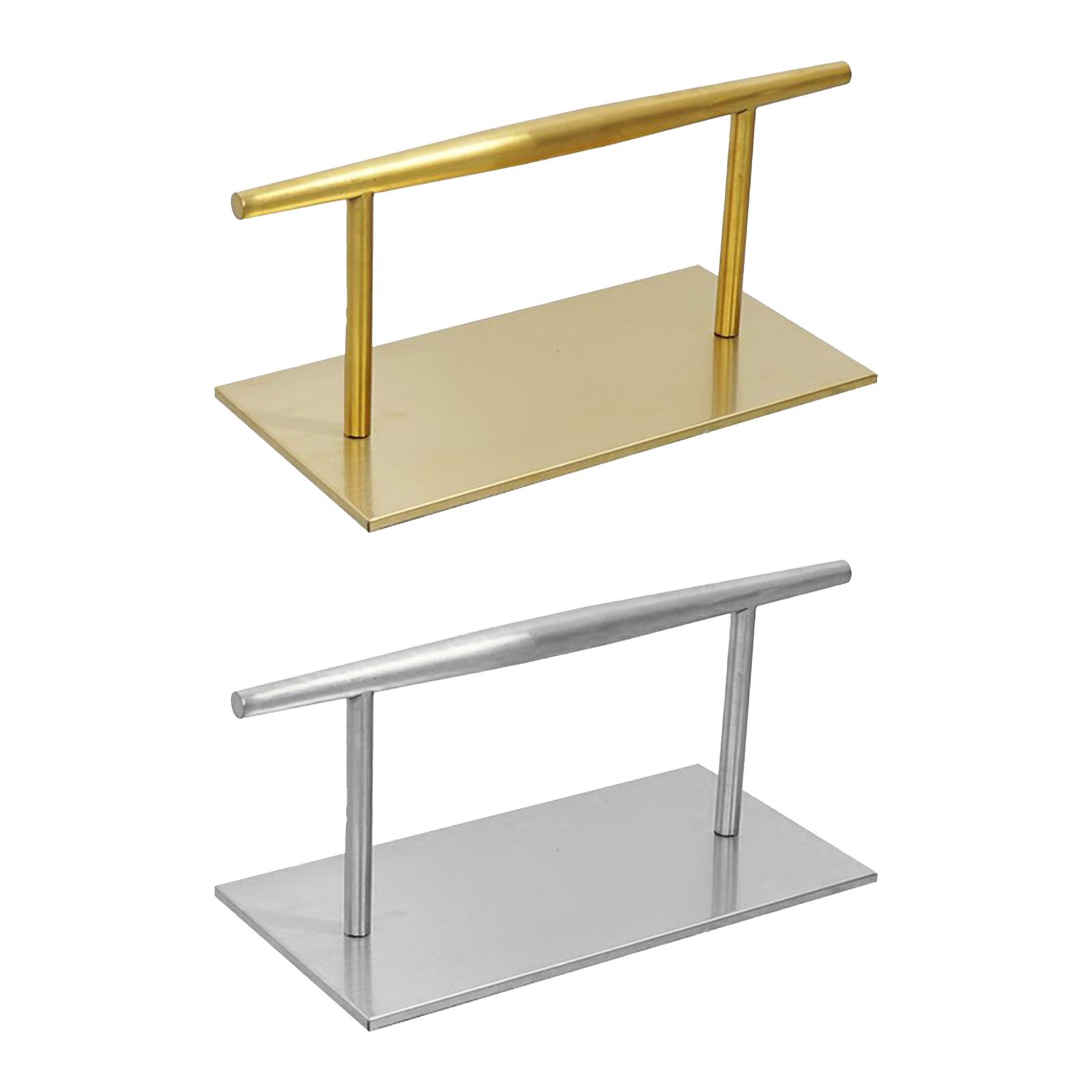 Edelstahl Fuß stütze Beauty-Ausrüstung Salon Stuhl Zubehör Fitting Pedal für Beauty Home Studios Friseur Friseur