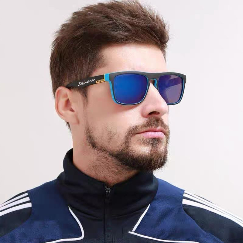 2023 nuevas gafas de sol polarizadas de moda que cambian de Color para hombres, gafas para deportes al aire libre, gafas para ciclismo de montaña y carretera