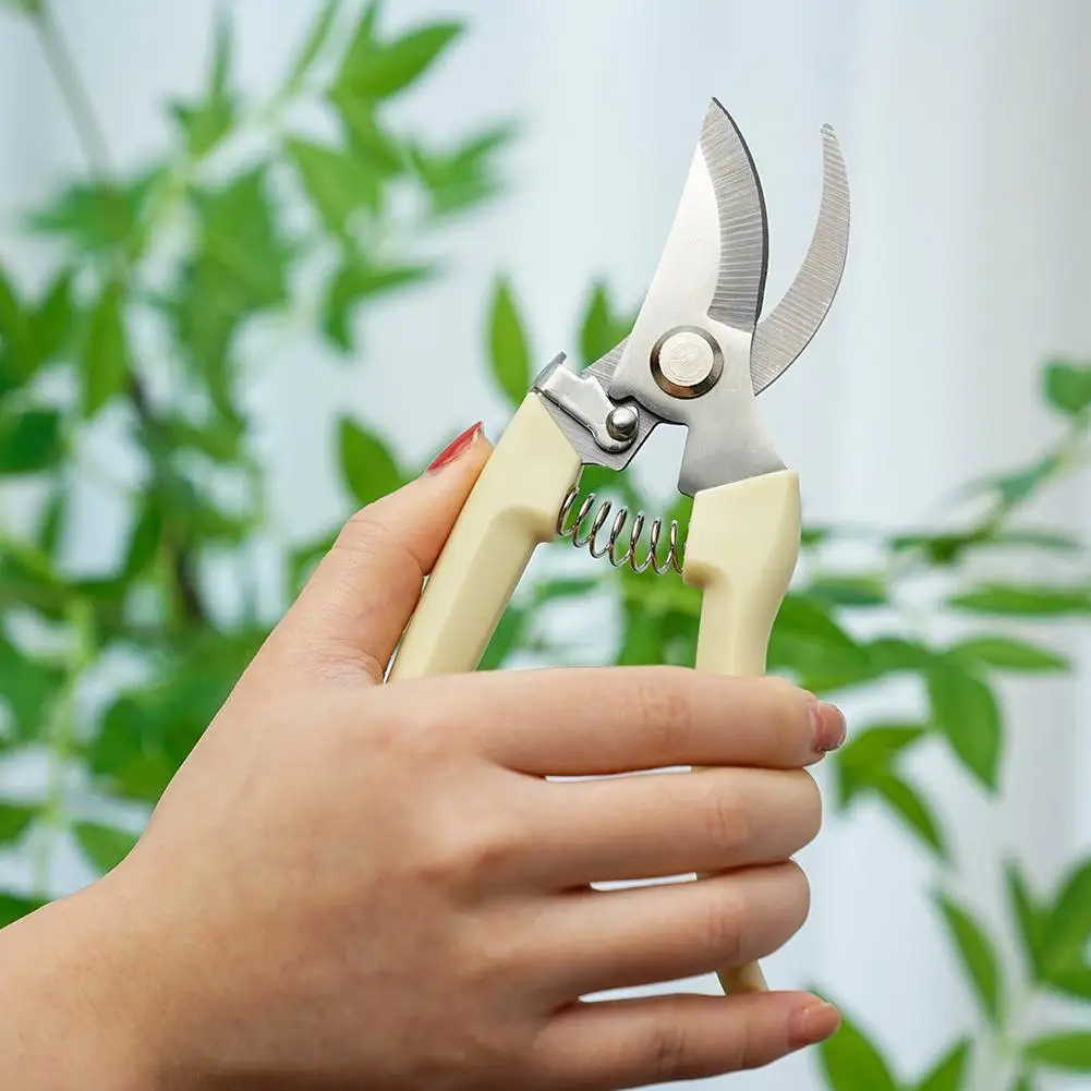 Pruning Garden Scissors Professional Outdoor Gardening Flower Tree Branch Bypass Garden Pruner Hand Shear Clipper Tool