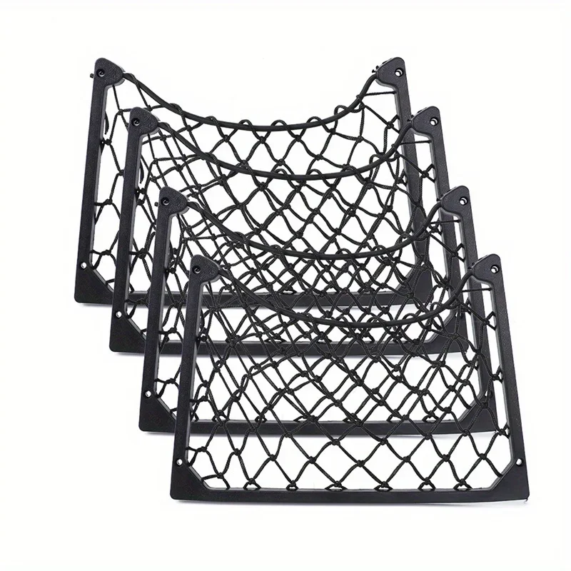 1pc Große Stretch Mesh Lagerung Rack Fracht Mesh Mesh Magazin Rack Auto Caravan RV Boot Camper Bus Zubehör