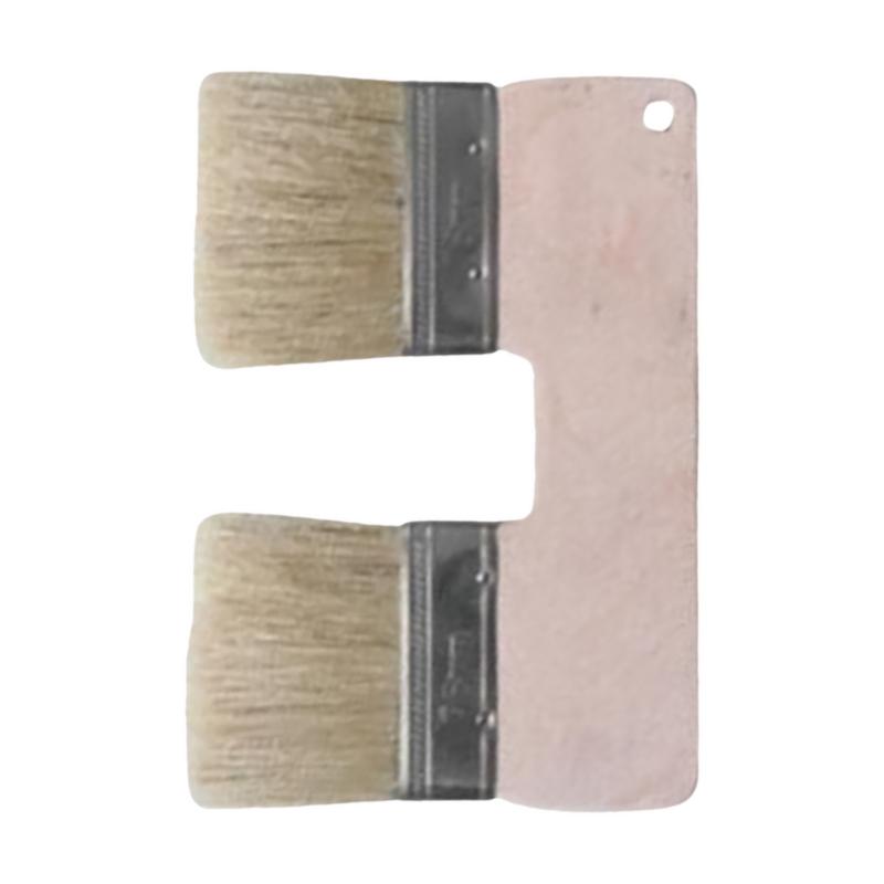 Pincel duplo |   Pincéis para Pintura Acrílica |   Escova dupla de 3 polegadas para parede, ferramenta de pintura, pincel de textura para artesanato artístico
