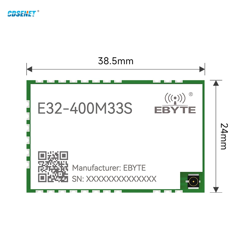 433MHz sx1278 lora drahtloses SPI-Modul cdsenet E32-400M33S 33dbm Ferngespräche 16km pa lna Low-Power-Industrie qualität