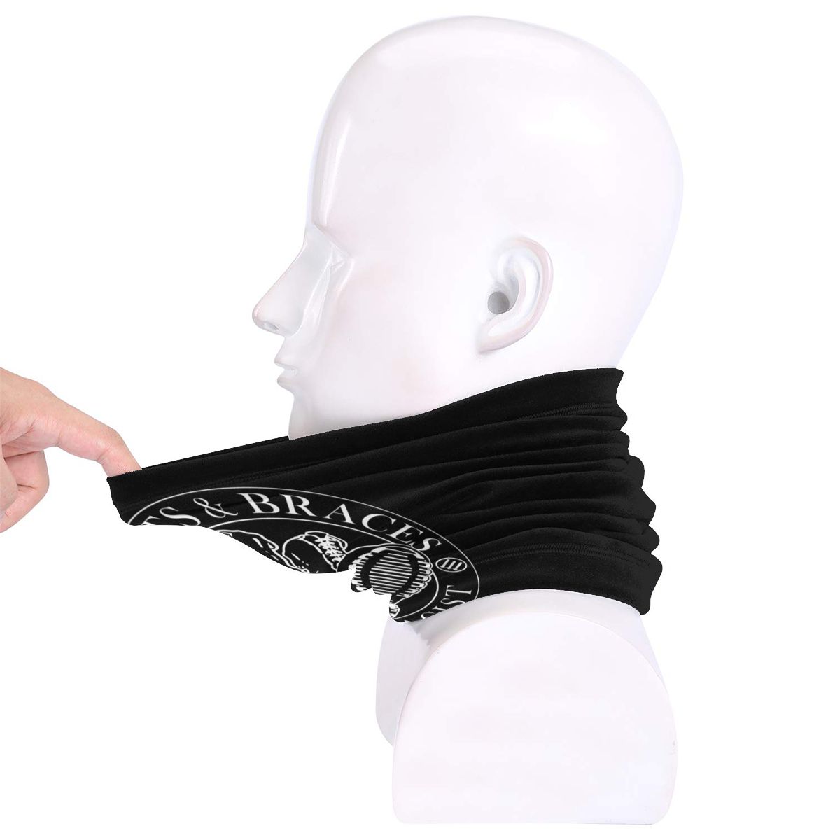 Skinhead Boots & Braces Sharp Ska Oi! Punk Microfiber Neck Gaiter Bandana Scarf Ski Windproof Neck Warmer