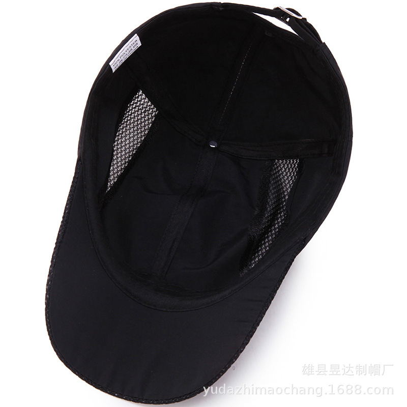 Gorra deportiva de secado rápido para primavera y verano, sombrero de pesca para Golf, sombrero para el sol al aire libre, gorra de béisbol Unisex ajustable para mujeres y hombres