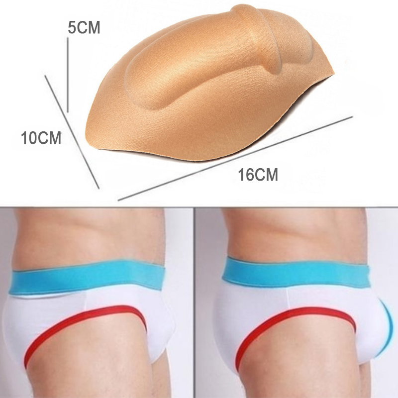 1Pcs Men's Underwear Cup Swimming Trunks Shaping 3d Cup Enlarge Under Papad Underwear Sponge Cup