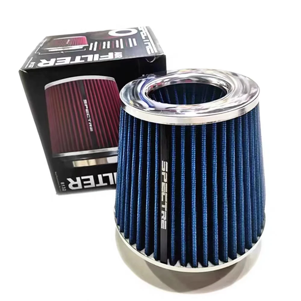 Car Air Filter High Flow Intake FilterIntake Filter Sport Power Mesh Cone Cold Air Induction Kit Universal Car Parts 76/89/101MM