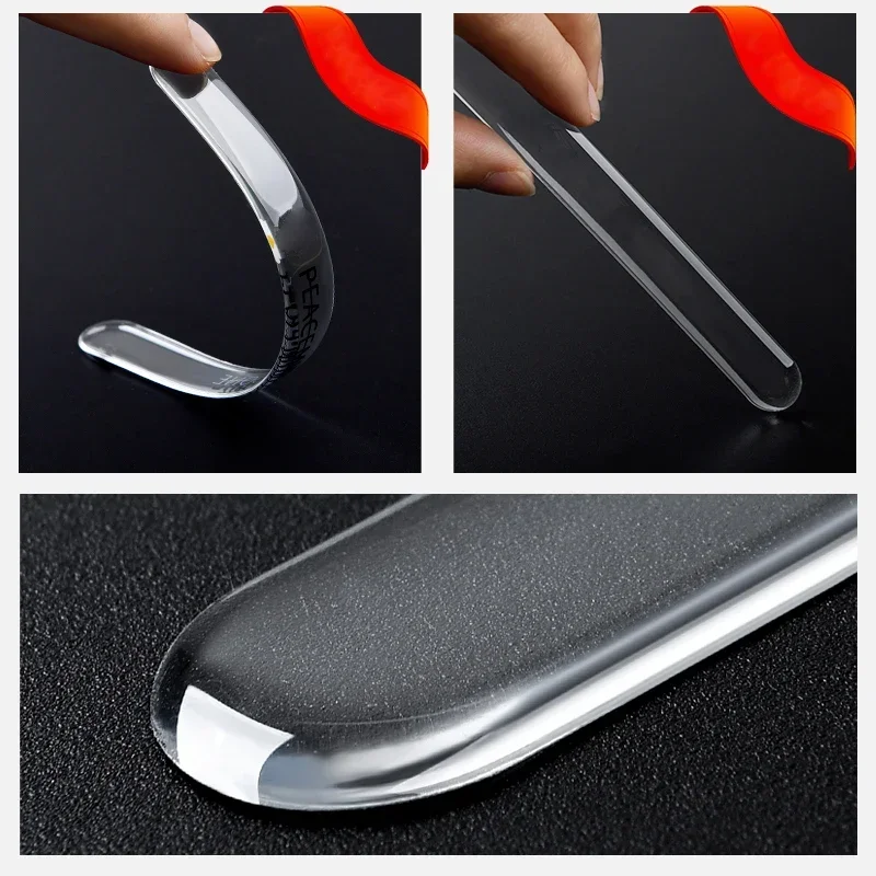 Bumper Scuff Plate BarRearview Mirror Anti-collision Protector Sticker Car Door Edge Transparent Anti Scratch Protection Strips