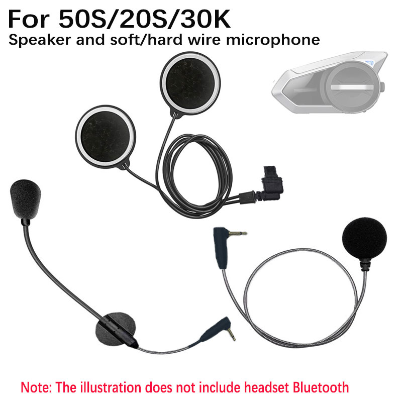 Для Sena 50S/20S/30K мотоциклетная Bluetooth-гарнитура, устройство связи, наушники и микрофон