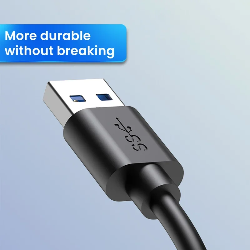 USB 3.0 Netzteil 4-Port Multi USB Splitter Hub USB Hub 2.0 Typ C Hub Multi Extender Zubehör