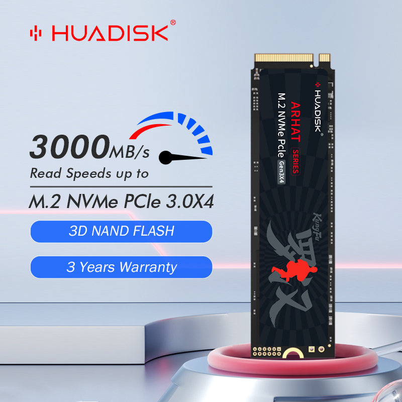 HUADISK-Disque dur interne SSD NVcloser M2, 128 Go, 256 Go, 512 Go, 1 To, 2 To, PCIe 3.0x4 2280, pour ordinateur portable