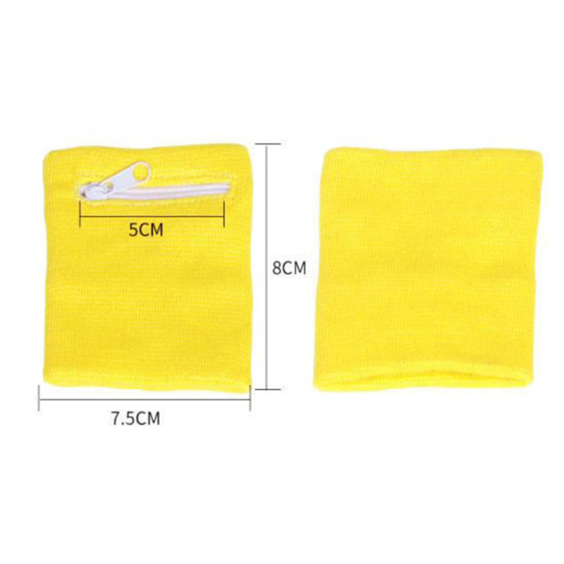 Sport-Armband mit Reißverschlusstasche, Laufsport-Armbandtasche für MP3-Schlüsselkarte, Aufbewahrungstasche, Basketball, Schweißbänder, Armbandtaschen