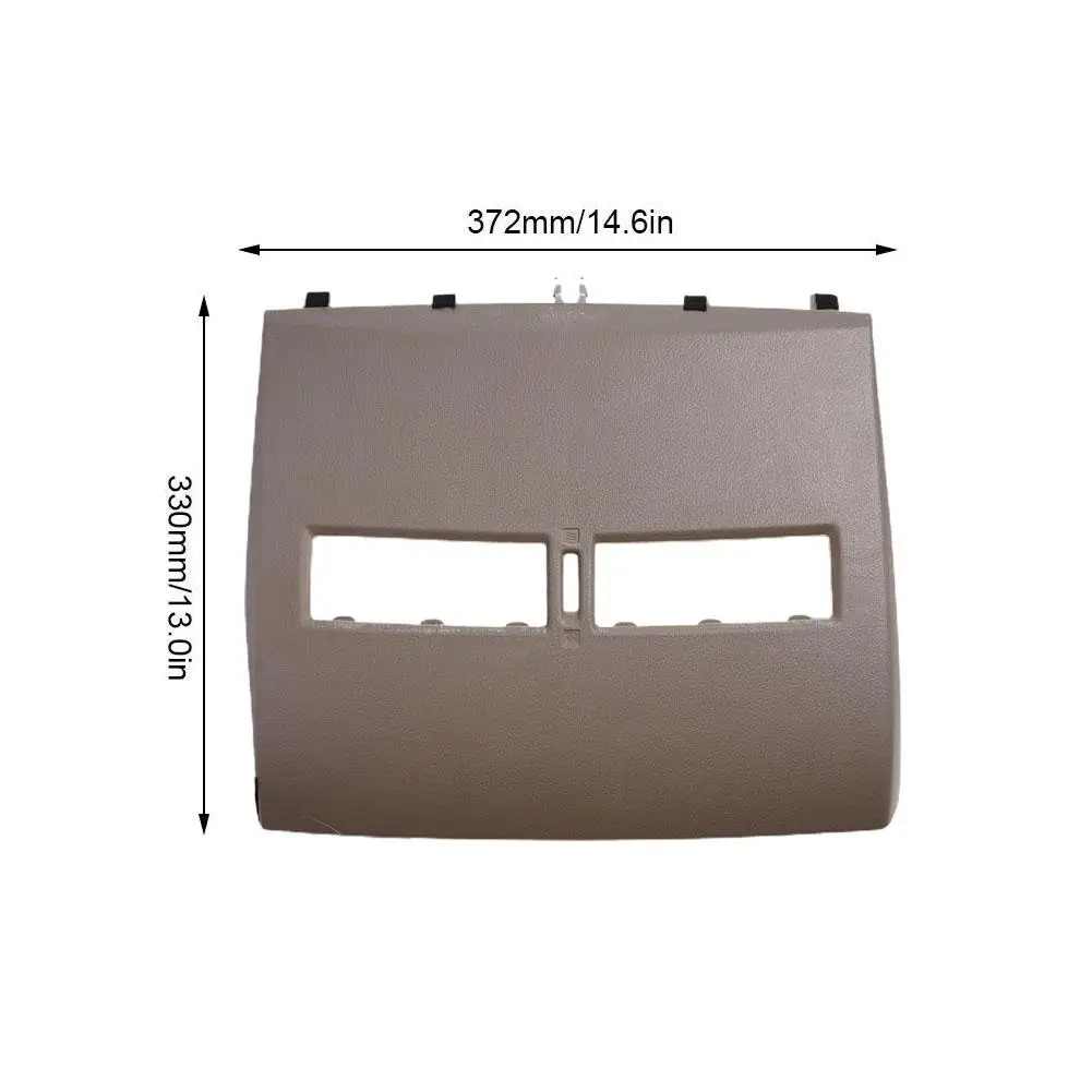 Auto Armaturen brett Klimaanlage Auslass platte Kühlergrill Abdeckung für Nissan Tiida 2014-2017 68414-ed50 Auto Instrument Abdeckplatte