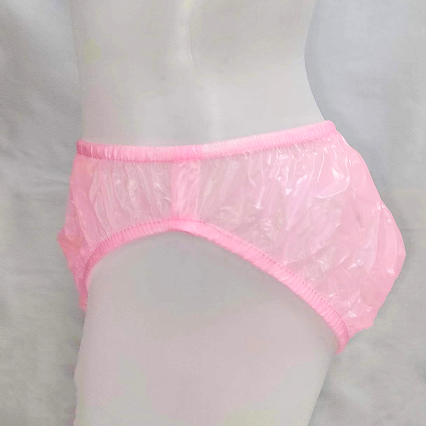 Langkee Haian Plastic Bikini Panties PVC Underwear