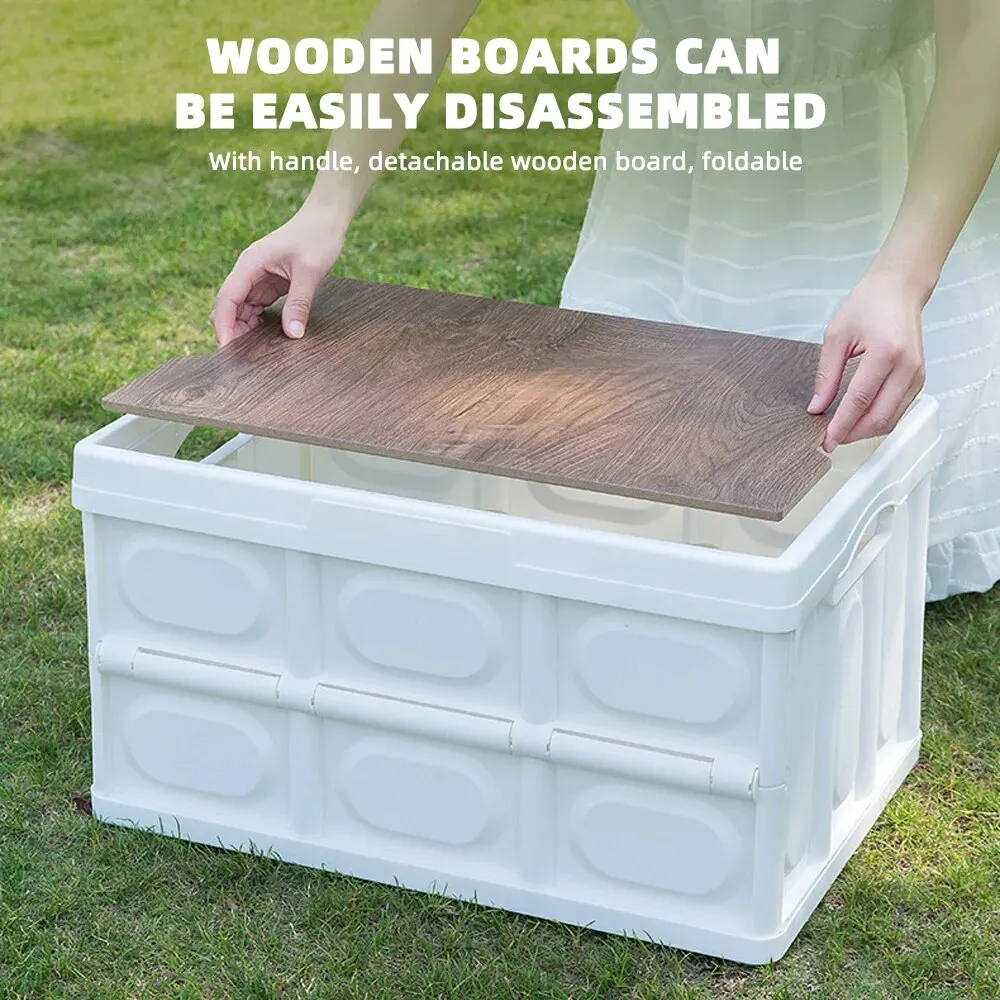 Outdoor Camping Picknick Klappbare Aufbewahrungsbox Home Kofferraum Multifunktions-Aufbewahrungsbox Praktischer Organizer