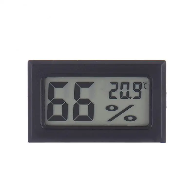 1-5PCS Mini LCD Digital Thermometer Hygrometer Temperature Indoor Convenient Temperature Sensor Humidity Meter Gauge Auto Car
