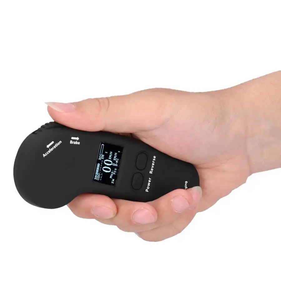 ESC ไฟฟ้าไร้สายจอแสดงผล LED รีโมทคอนโทรลล่องเรือสเก็ตบอร์ดเดี่ยว/Dual Drive Controller ไฟแสดงสถานะ