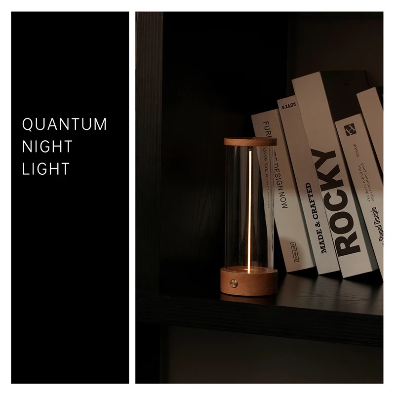 Luz ambiente de fio quântico de segunda geração, carregamento tipo C, função de proteção ocular, quarto, camping, presente de Natal