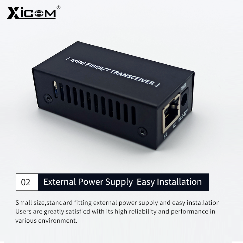 Gigabit Mini Media Converter Slot SFP Transceiver Module 100/1000M 1 SFP Slot 1 RJ45 Single Mode Ethernet SFP Fiber Switch