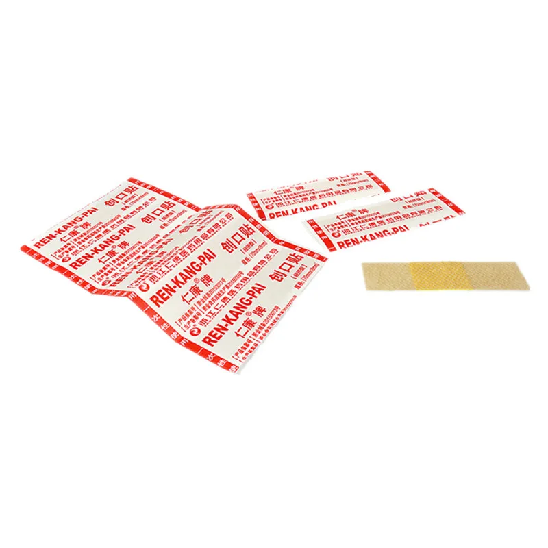 50 teile/los Vliesstoffe Pflaster Atmungsaktive Erste Hilfe Wunde Patch Finger Dressing Band Klebe Verband Heftpflaster