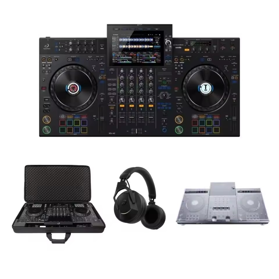 Meistverkaufter Alpha Theta XDJ-AZ 4-Kanal professioneller All-in-One-DJ-Controller
