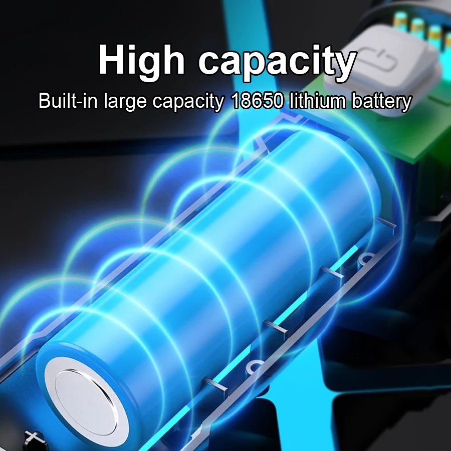 2000000 Linterna LM de potencia ultraalta, pantalla electrónica Digital, resistente al agua, con Zoom, luz de mano, linterna para acampar al aire libre