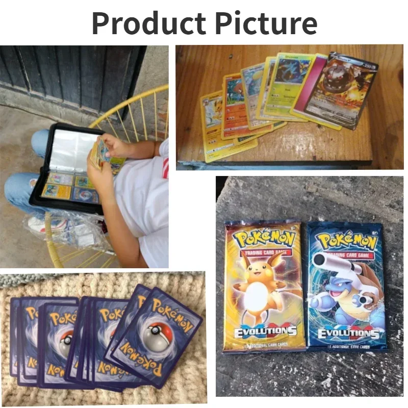 Random 20/40 PC Pokemon Cards Pikachu Colorful Card Set GX Tag Team Vmax EX Game Trading Collection Card Game Party Games Gifts