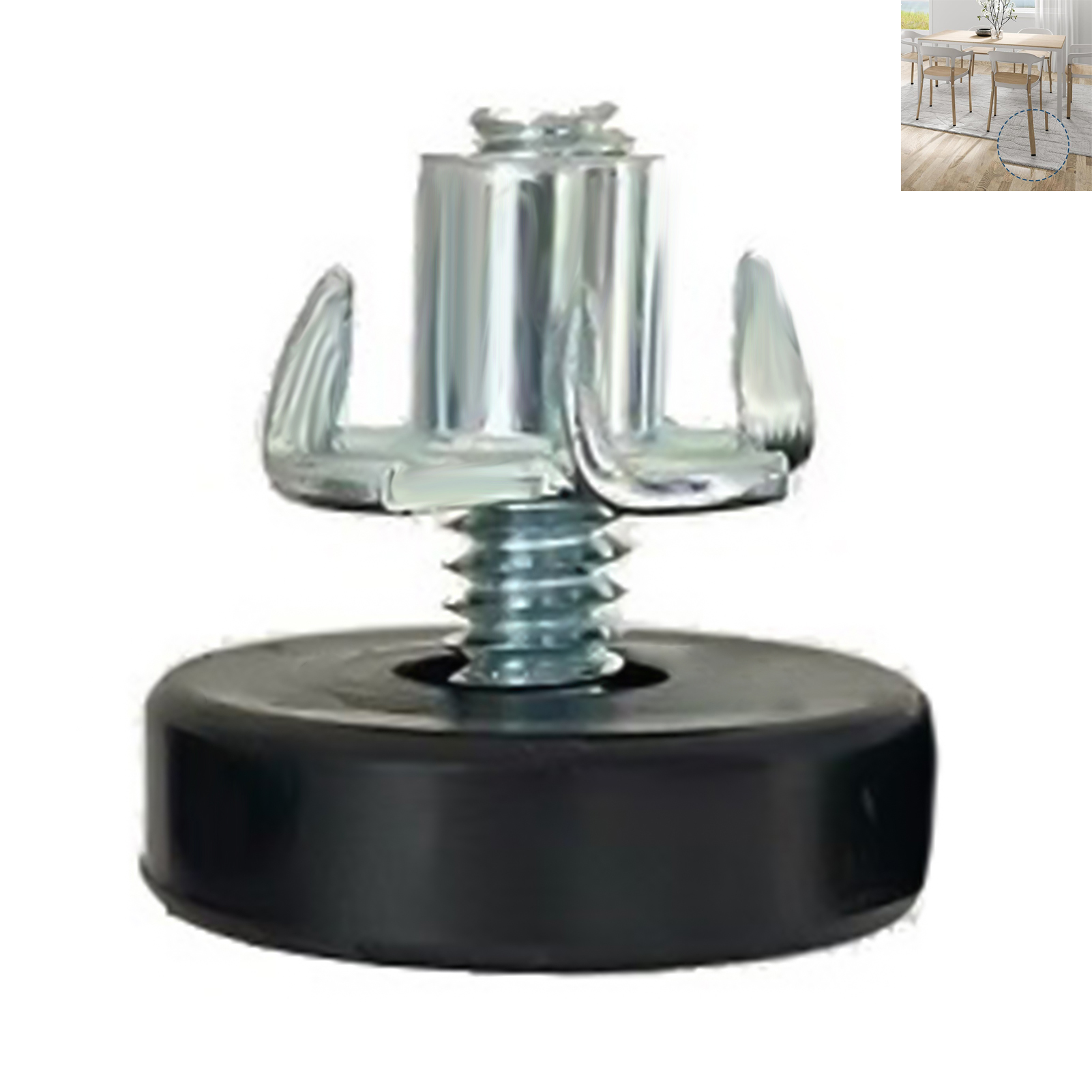 24/16/12/8 шт. Т-образный выравниватель мебели, сверхмощные резьбовые выравниватели, мебельные ножки для стола, стула, аксессуары для шкафа